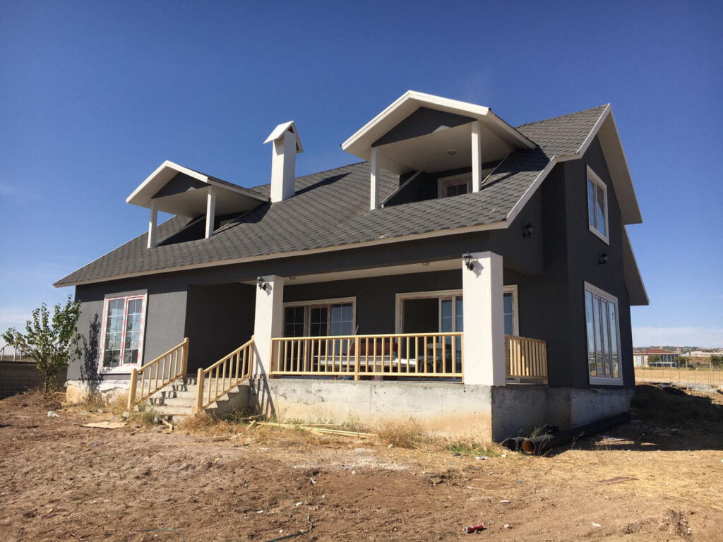 Gölbaşı/Ankara – Modern Mimari Çift Katlı Çelik Villa Uygulamamız