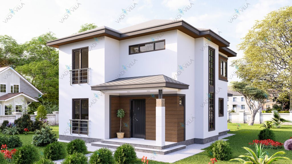 Çift Katlı Çelik Villa <br> 140 m² 4+1