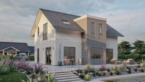 Çift Katlı Çelik Villa <br> 144 m² 4+1