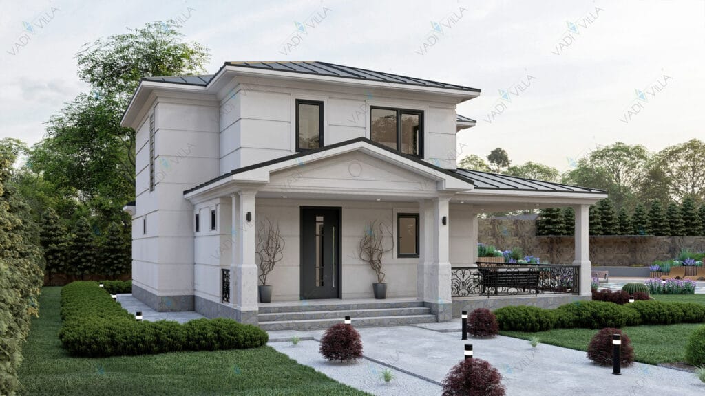 Çift Katlı Çelik Villa <br> 190 m² 4+1
