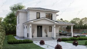 Çift Katlı Çelik Villa <br> 190 m² 4+1
