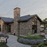 Modern tek katlı çelik ev yan cephe tasarımı   tek katli celik ev yan gorunus 3 150x150