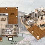 Tek katlı çelik ev 130 m² plan görünümü   tek katli celik villa kat plani 2 150x150
