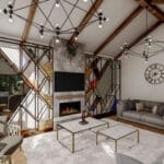 Tek katlı çelik villada salon görsel   tek katli celik villa salon acisi 2 150x150