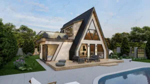 Loft Katlı Çelik Villa <br> 123 m² 3+1