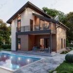 celik-ev-7-150x150 celik-ev-7-150x150 Çelik evin sol açısı. modern mimari çelik villa Çift Katlı Çelik Villa  133 m² 4+1 celik ev 7 150x150