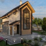 celik-villa-giris-1-150x150 celik-villa-giris-1-150x150 Ahşap ve taş kaplamalarıyla giriş cephesi detaylı çelik villa modern çift katlı çelik villa Çift Katlı Çelik Villa  100 m² 2+1 celik villa giris 1 150x150
