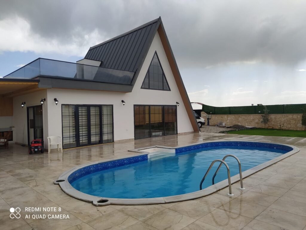 Adıyaman – Modern Mimari Çatı Katlı Çelik Villa Uygulamamız