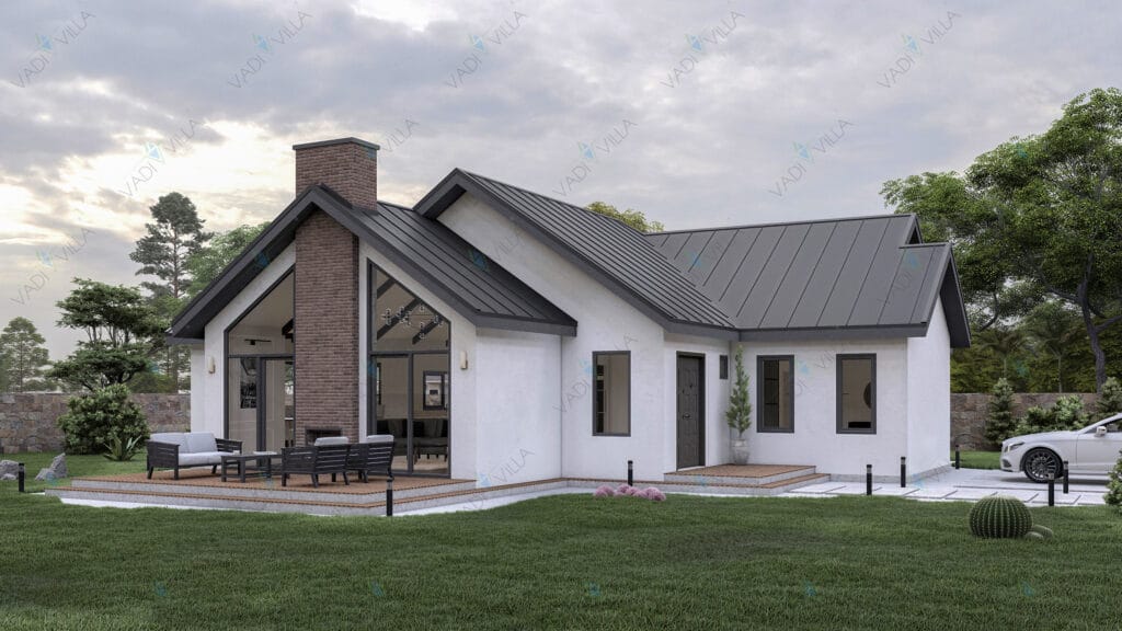Tek Katlı Çelik Villa – 175 m2