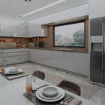 Modern çelik villa mutfağı – açık plan, fonksiyonel ve estetik tasarım   celik villa mutfak 2 150x150