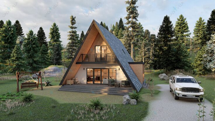 Çift Katlı Çelik Villa <br> 130 m² 4+1
