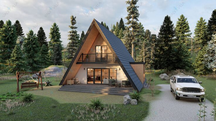 Çift Katlı Çelik Villa <br> 130 m² 4+1