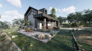 Loft Katlı Çelik Villa <br> 152 m² 3+1