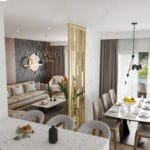 Çelik villada açık konsept salon ve mutfak   celik villa acik salon mutfak 1 150x150
