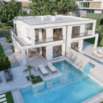 çift katlı çelik villa – üstten genel görünüm   cok katli celik villa ust gorunum 1 150x150