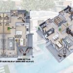 Zemin kat planı – 6+2 çift daireli modern çelik villa   cok katli modern mimari celik villa zemin 1 150x150