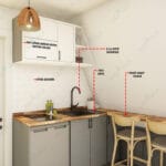 Ev içi malzeme detayları   celik villa mutfak 150x150
