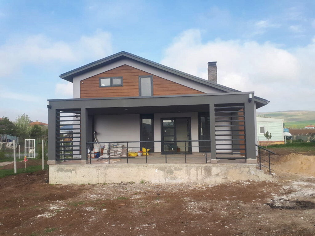 Ankara, Bala- Loft Katlı Çelik Villa Uygulamamız