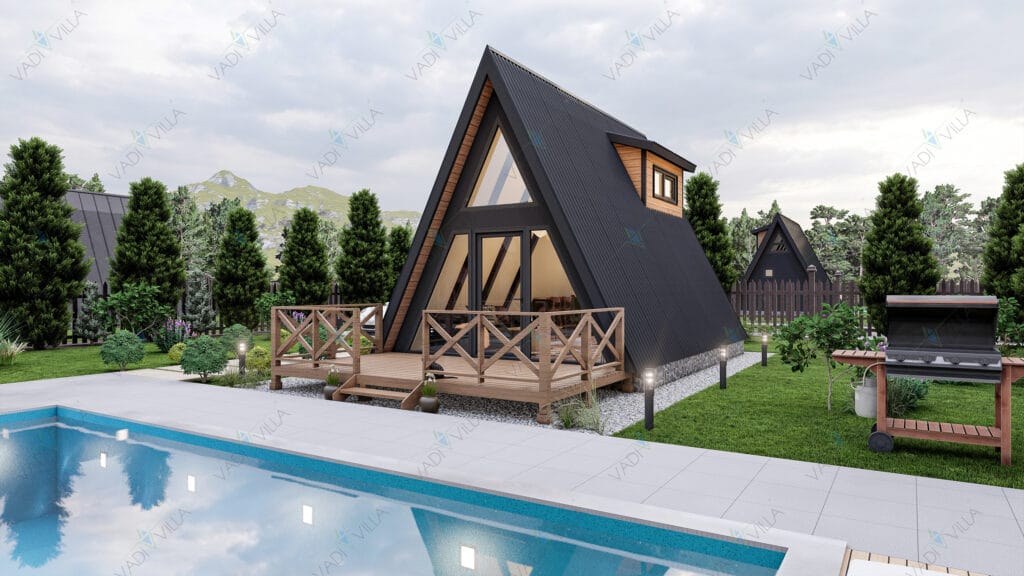 Loft Katlı Çelik Villa <br> 35 m² 1+1
