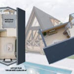 Çelik evin loft kat planı   loft kat plani 150x150
