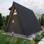 Loft evin arka cephesi.   loft villa arka cephe 1 150x150