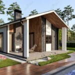 tek katli celik ev soldan yan cephe 150x150