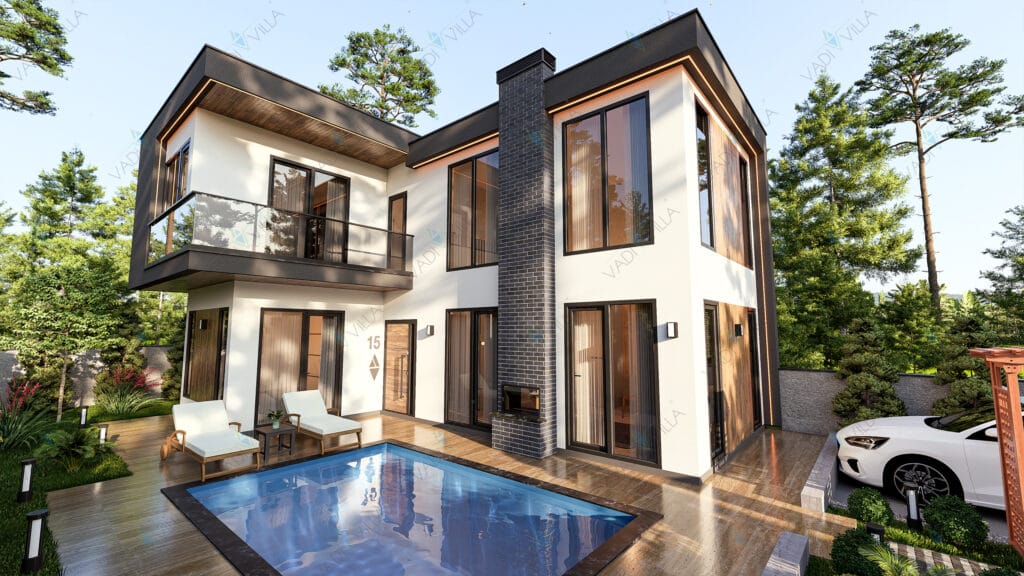 Loft Katlı Çelik Villa <br> 102 m² 2+1