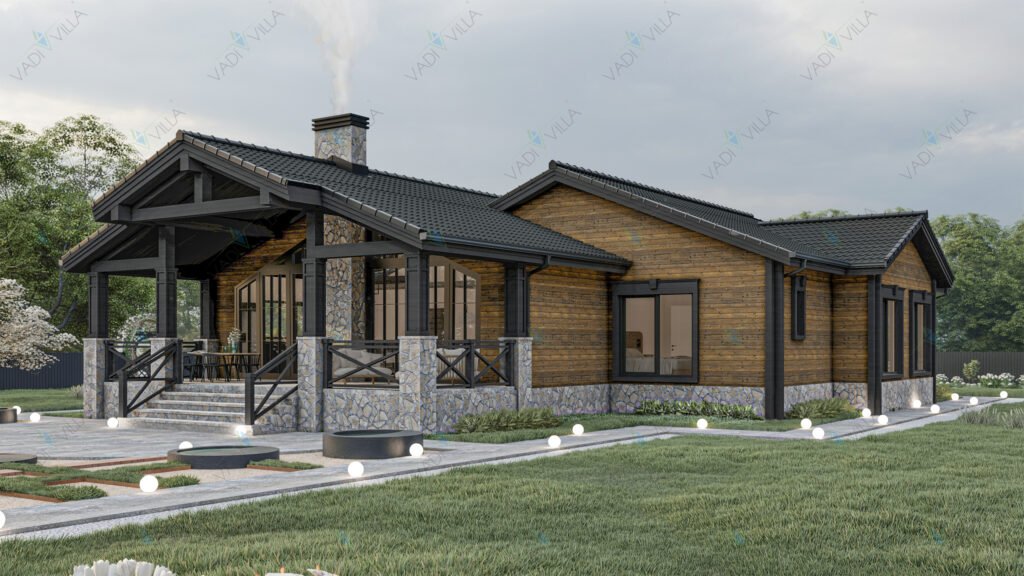 Tek Katlı Çelik Villa 264 m² 5+1