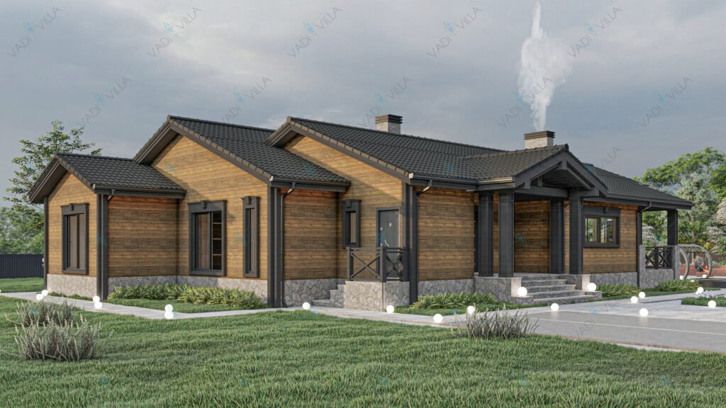 Tek Katlı Çelik Villa 264 m² 5+1