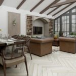 Çelik villa iç mekan tek katlı çelik villa Tek Katlı Çelik Villa 264 m² 5+1 celik villa ic mekan 150x150