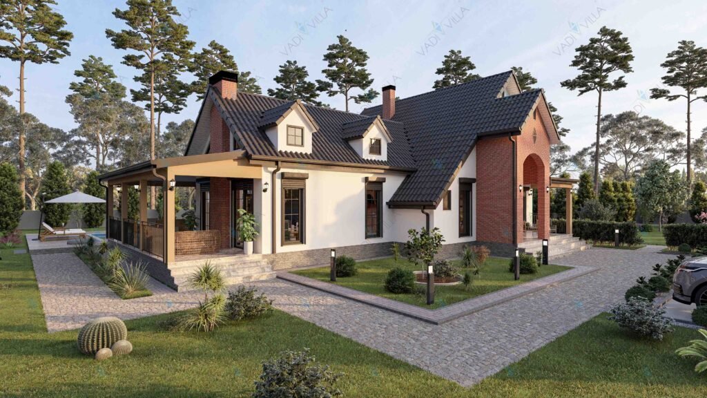 Çift Katlı Çelik Villa <br> 254 m² 4.5+1