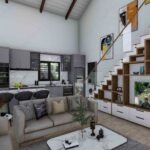 loft katlı çelik villa Loft Katlı Çelik Villa 141 m² 2+1 loft katli celik villa 8 150x150